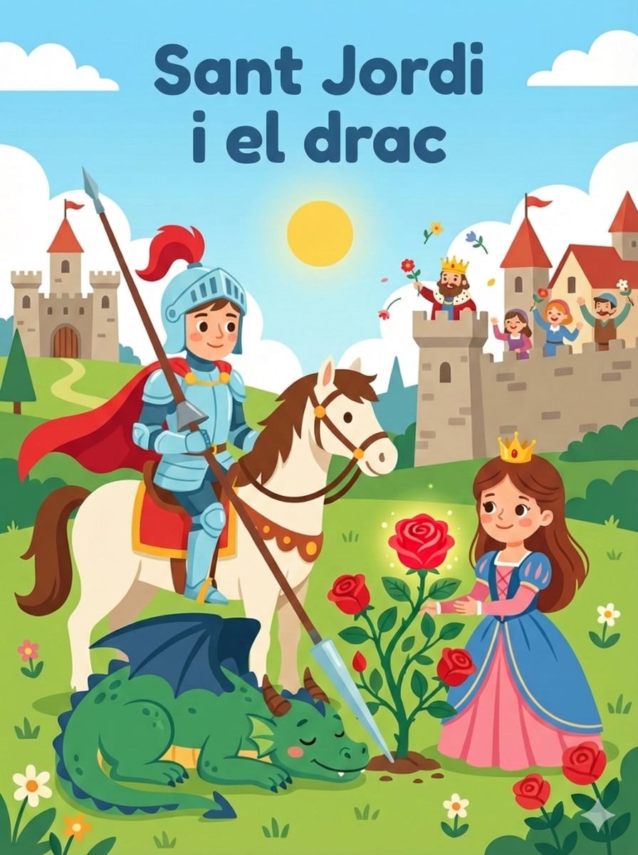 Portada de Sant Jordi i el Drac