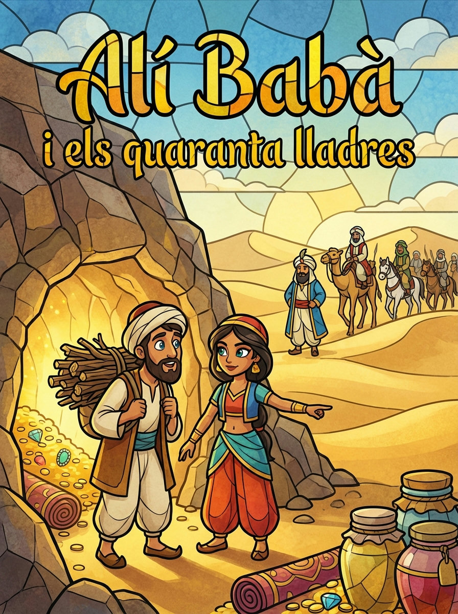 Portada de Alí Babà i els quaranta lladres