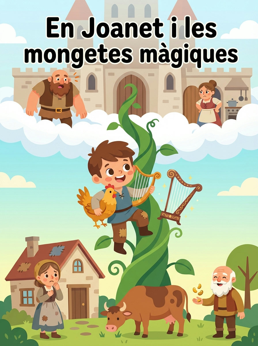 Portada de En Joanet i les mongetes màgiques