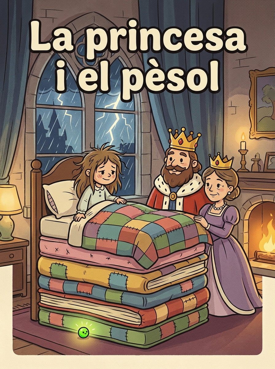 Portada de La princesa i el pèsol