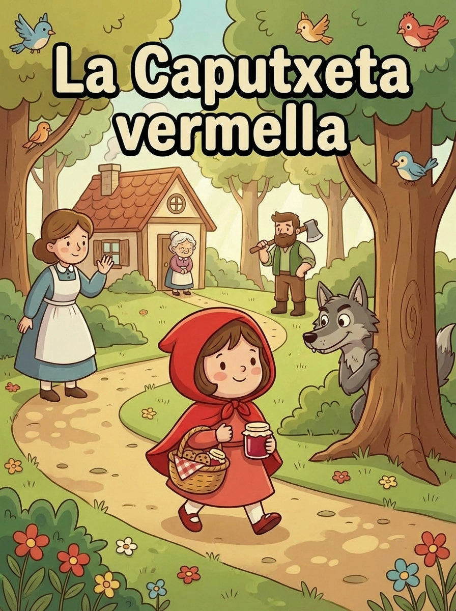 Portada de La Caputxeta vermella