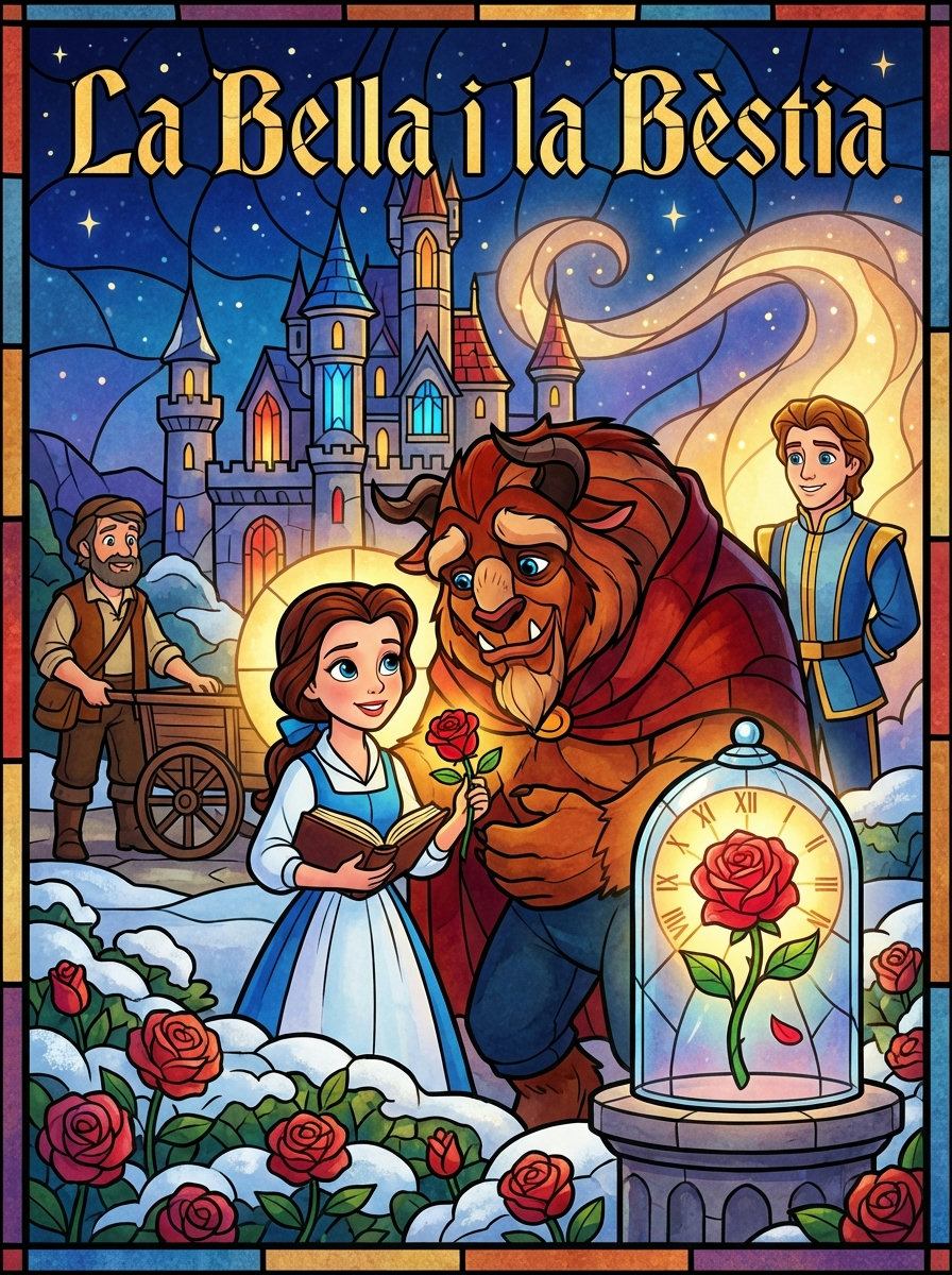 Portada de La Bella i la Bèstia